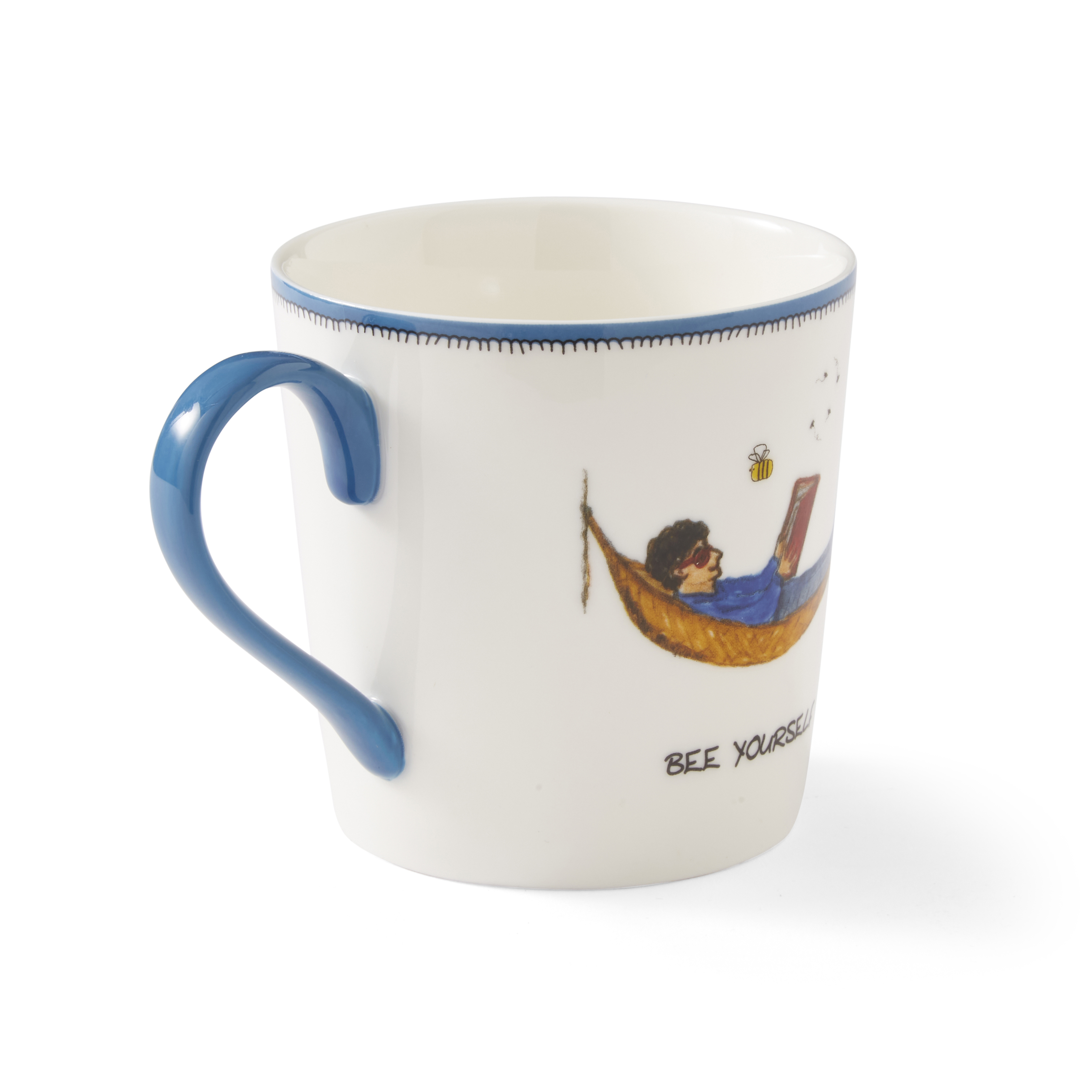 Kit Kemp Doodles Bee Yourself Mug image number null